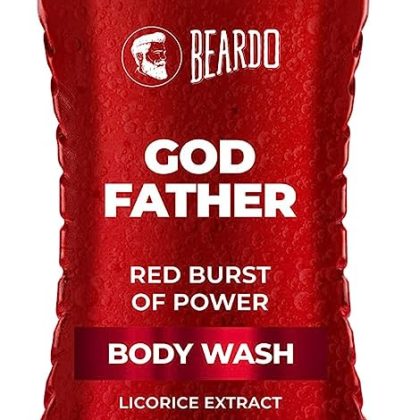 Beardo Godfather Body Wash for Men 200ml | Powerful and Energising bodywash for men |Luxurious lather and Refreshing shower gel
