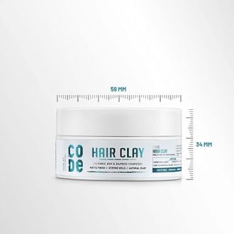 Wild Stone CODE Hair Styling Clay for Men, 40 gm| Long Lasting Strong Hold| Matte Finish with Volume - Image 7