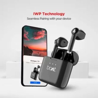 boAt Airdopes 131 with upto 60 Hours and ASAP Charge Bluetooth Headset  (Active Black, True Wireless) - Image 4