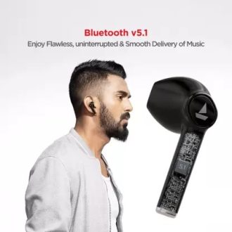 boAt Airdopes 131 with upto 60 Hours and ASAP Charge Bluetooth Headset  (Active Black, True Wireless) - Image 2