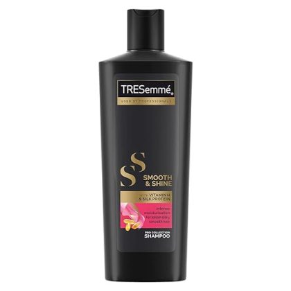 Tresemme Smooth & Shine Shampoo, with Vitamin H & Silk Protein, for Salon Silky Smooth Hair, Provides Moisture & Shine, 340 ml