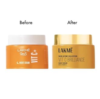 Lakme 9to5 0.5% Active Vitamin C+ Night Cream for Face | Wake up to brighter & glowing skin | For Dry, Oily, Normal, Sensitive & Combination Skin | 50 g - Image 3