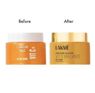 Lakme 9to5 1% Active Vitamin C+ Day Cream for Face | Face Cream for Bright, Glowing Skin | For Dry, Oily, Normal, Sensitive & Combination Skin | 50g - Image 4