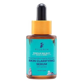 PILGRIM Niacinamide 5% + Alpha Arbutin 1% Skin Clarifying Serum for acne & acne marks | All Skin Types | For Men & Women | Korean Skin Care | Vegan & Cruelty-free | 30ml