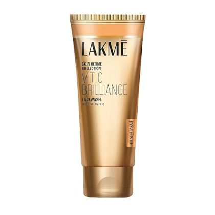 LAKMÉ 9To5 Vitamin C Facewash With Microcrystalline Beads For Refreshed & Glowing Skin 100 g
