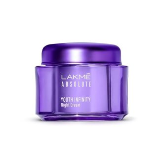 Lakme Absolute Youth Infinity Night Crème, Bright & Firm Looking Skin with Pro-Retinol C complex, 50 g