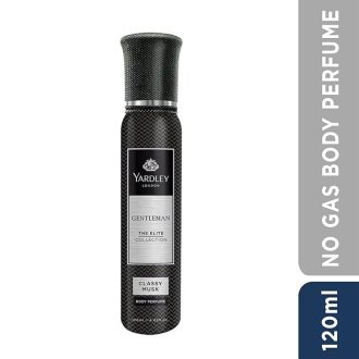 Yardley London Gentleman Classy Musk Body Perfume| The Elite Collection No Gas Deodorant Spray For Men| Men's Body Perfume| 120Ml - Image 2