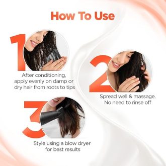 BBlunt Advanced Smoothening Serum Cream with Keratin & Hyaluronic Acid - 200 ml | Makes Hair Frizz-Free & Straighter | Deeply Nourishes | Adds Spectacular Shine | For Men & Women - Image 5