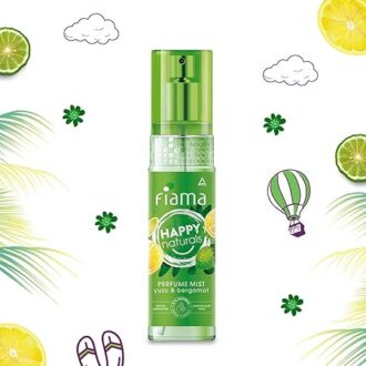 Fiama Happy Naturals Yuzu & Bergamot Perfume Spray, 120ml, Citrus & Aromatic, 24 hrs Fragrance, Safe on Sensitive Skin - Image 4