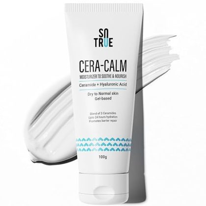 Sotrue Ceramide Face Moisturizer for Dry to Normal Skin with Hyaluronic Acid For Deep Hydration & Barrier Repair | for Women & Men, 100g