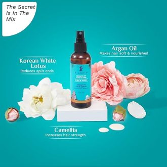 Pilgrim Argan Oil Hair Serum For Dry Frizzy Hair, Hair Smoothing, Smoothing & Control Of Frizzy/Dry Hair, Instant Shine, Smoothness & Soft Hair, Anti Frizz For Unisex, 100 Ml, Pack of 1 - Image 2