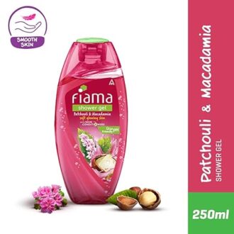 Fiama Body Wash Shower Gel Patchouli & Macadamia, 250ml, Body Wash for Women & Men with Skin Conditioners For Soft, Glowing Skin, Suitable for All Skin Types - Image 2