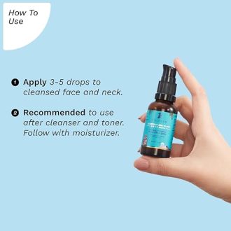Pilgrim Korean 20% Vitamin C Face Serum with Hyaluronic Acid & Kakadu Plum for glowing/Dry/Oily skin & Combination Skin |For Men and Women | Skin Care |Vegan & Cruelty-free |30ml - Image 3