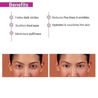 Sotrue i-luminate Under Eye Cream for Dark Circles for Women | For Puffy Eyes & Fine Lines, 15g | Enriched with Aloe Vera, Jojoba Seed & Vitamin E | Suitable for All Skin Types - Image 4