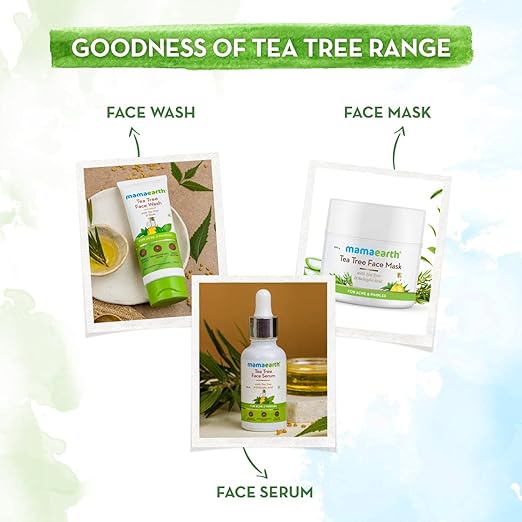 Mamaearth Tea Tree Oil-Free Moisturizer For Face For Oily Skin With Tea Tree & Salicylic Acid For Acne & Pimples 80g - Image 5