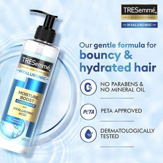 TRESemme Pro Pure Moisture Boost Conditioner, With Aloe Essence, Sulphate Free & Paraben Free, For Dry Hair, 370 Millilitre - Image 2