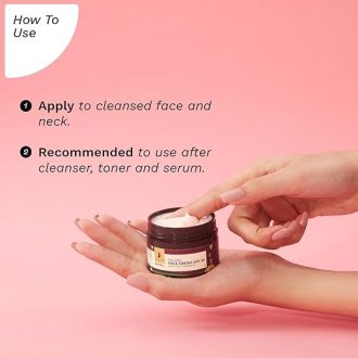 PILGRIM French Red Vine Face Cream with SPF 30 Sunscreen, Rosehip Oil & Vit C For Anti Ageing, Sun Protection PA+++, Daily Use, Dry, Oily, Combination Skin, Men & Women, 50g - Image 6