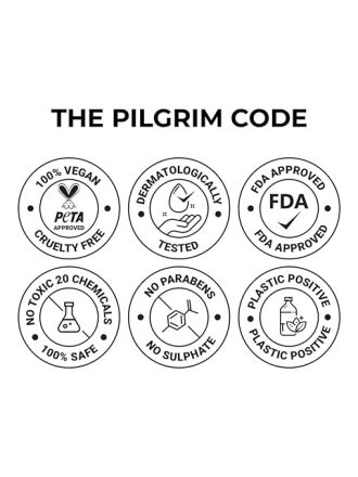 PILGRIM French Red Vine Face Scrub with Mulberry Extract & Aloe for Glowing Skin, Tan Removal, De-Pigmentation, Dry, Oily, Combination Skin, Men & Women, 50gm - Image 6