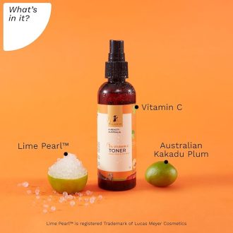 Pilgrim Australian 1% Vitamin C Toner for glowing skin with Kakadu Plum & Lime Pearl™ | Vitamin C toner for dry skin | Vitamin C toner for open pores tightening & refining | Alcohol free | 100 ml - Image 5