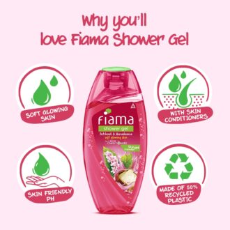 Fiama Body Wash Shower Gel Patchouli & Macadamia, 250ml, Body Wash for Women & Men with Skin Conditioners For Soft, Glowing Skin, Suitable for All Skin Types - Image 7