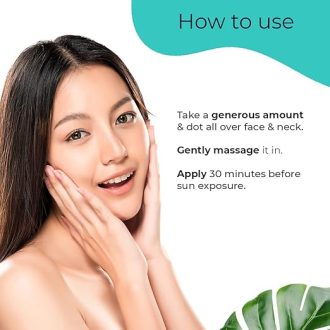 Pilgrim White lotus SUNSCREEN SERUM SPF 30 PA+++ for women & men with Hyaluronic acid & CICA | Oil & silicon free, Broad spectrum, Non-greasy, No white cast | Korean skin care | All skin types | 30 ml - Image 3