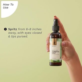 PILGRIM Spanish Squalane Face Toner for glowing skin | Refreshes & hydrates skin | Alcohol-free toner for open pores tightening|Toner for oily skin|Toner for acne prone skin | Toner for dry skin|100ml - Image 5