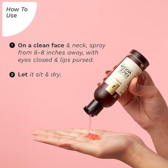 Pilgrim Alcohol Free Red Vine Face Toner Spray with Vitamin B3 and Aloe, Face Mist Spray For Anti Ageing, Glowing Skin, Dry, Oily Skin, Men & Women,100ml - Image 3