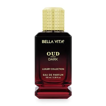 Bella Vita Luxury Men Oud Dark Eau De Parfum Intense Liquid Perfume With Grapefruit, Orris, Vetiver |Woody, Musky Long Lasting Edp Fragrance Scent 100 Ml