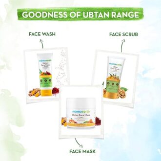 Mamaearth Ubtan Day Cream with SPF 30, with Turmeric & Saffron for Skin Brightening – 50 g - Image 6