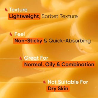 Dot & Key Vitamin C + E Sorbet Super Bright Moisturizer for Face | Vitamin C Face Cream For Glowing Skin | Reduces Skin Dullness | Oil Free & Lightweight | For All Skin Types | 25ml - Image 2