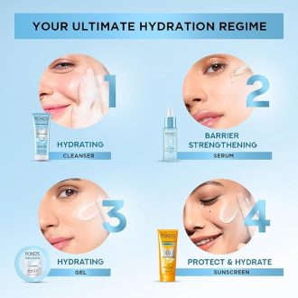 Pond's Super Light Gel Oil Free Moisturiser With Hyaluronic Acid + Vitamin E || 200 ml - Image 2