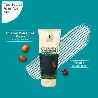 Pilgrim Amazonian Patuá & Keratin Hair Smoothing Conditioner-Unscented- For Dry & Frizzy Hair With Sacha Inchi|Hair Conditioner For Smooth & Silky Hair|Silicone Free|Women & Men|200 Millilitre - Image 2