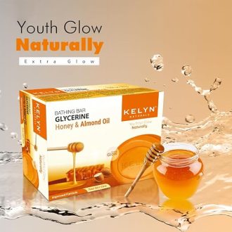 KELYN Skincare Bathing Soap | Bathing Bar with Glycerine, Aloe Vera, Honey & Almond Oil Soap for Deep Cleansing | Aloe Vera Bathing Soap (Pack of 6) - Image 2