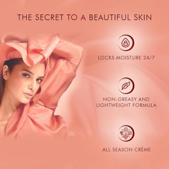 LAKMÉ Peach Milk Soft Crème Light Moisturizer Cream For Face 300 G, Daily Lightweight Face Lotion With Vitamin E For Soft Skin- Non Sticky 24H Moisture - Image 3