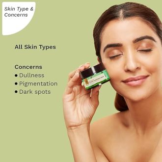 PILGRIM Spanish Squalane (Plant) Glow Sleeping Mask with alpha arbutin & hyaluronic acid | Face pack for glowing skin & skin hydration | For women & men | Fragrance free | No parabens & sulphates|50gm - Image 2