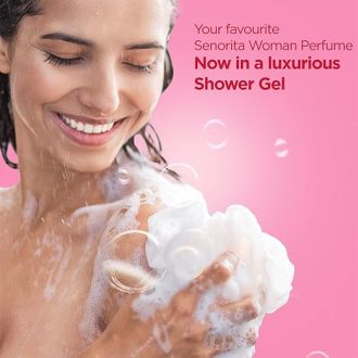 Bella Vita Luxury Senorita Woman Body Wash Refreshing Shower Gel for Deep Cleansing, Hydrating, Moisturising, Softer & Smoother Skin with Aloe Vera 500 Ml - Image 2