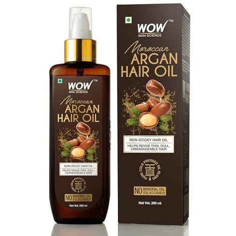 WOW Skin Science Moroccan Argan Hair Oil 200 ML