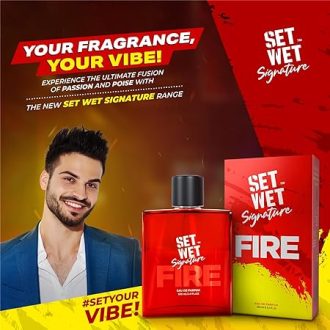 Set Wet Fire Perfume for Men, 100ml|Woody Long Lasting Perfume for Men|Gift for Men|Best Date Night Fragrance - Image 3