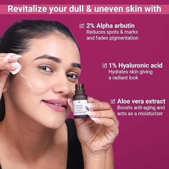 Sotrue Alpha Arbutin Face Serum 15ml | For Dark Spots, Clear & Glowing Skin - Image 6