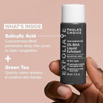 Paula's Choice-Skin Perfecting 2% BHA Liquid Salicylic Acid Exfoliant-Facial Exfoliant for Blackheads, Enlarged Pores, Wrinkles, Fine Lines - Image 5