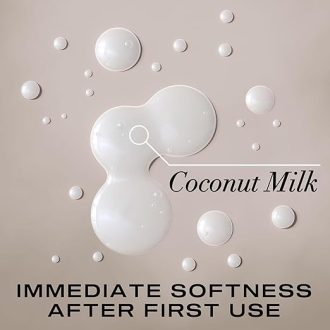 OGX Nourishing + Coconut Milk Nourishing Moisturizing Shampoo | Strong & Healthy Growth Hair, Coconut Milk, Coconut Oil & Egg White Protein Paraben Sulfate Free 385ml - Image 4