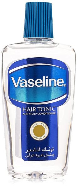 Vaseline Hair Tonic and Scalp Conditioner | Mens Retro Hair Shine, Styling and Conditioning Tonic for Dry Scalp | Medium Bottle 300ml
