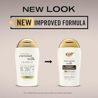OGX Coconut Milk Shampoo 88.7 ml - Image 3