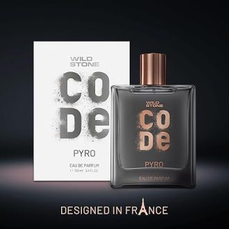 Wild Stone CODE Pyro Eau De Parfum for Men, 100ml|Bold, Intense & Vibrant Fragrance| Luxury Men Perfume with Long Lasting Aroma - Image 3
