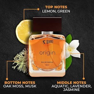 Beardo ORIGIN Perfume For Men, 100 ml | EAU DE PARFUM Men Aqua and Musky Notes | Strong Long Lasting Mens Perfume for Date night fragrance | Body Spray for Men | Ideal gift for men - Image 2