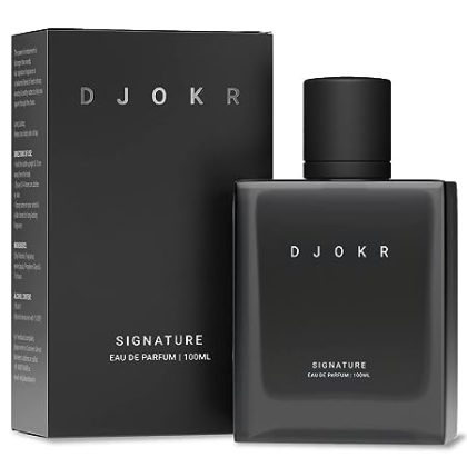 Roll over image to zoom in Djokr Signature Perfume For Men 100 ml | Eau De Parfum | Premium Luxury Long Lasting Fragrance Spray