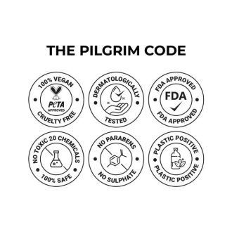 Pilgrim Anti Ageing Red Vine Face Pack & Mask Paste with Mulberry Extracts & Rosehip Oil for Glowing Skin, De-Tan, Dark Spots, Blackheads Removal, 100g - Image 8