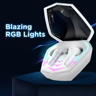 boAt Immortal 131 with Beast Mode, 40 Hours Playback and ENx Tech Bluetooth Headset  (White Sabre, True Wireless) - Image 6