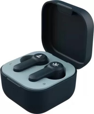 boAt Airdopes Crude x Wrogn Edition with 50 Hours Playback, ENx Tech & Beast Mode Bluetooth Headset  (Cool Emerald, In the Ear)